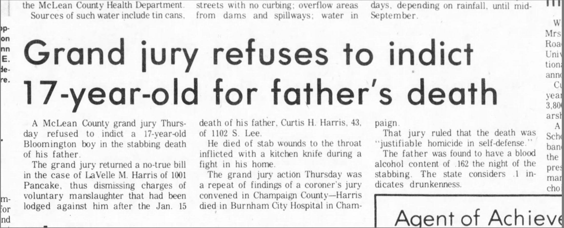 Grand jury refuses to indict 17-year-old for father's death